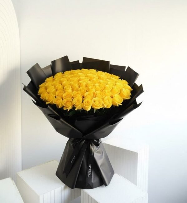 65 Yellow Roses