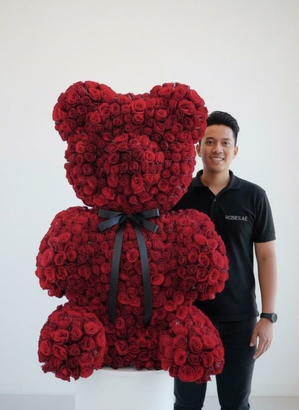 Roses 5ft Teddy bear